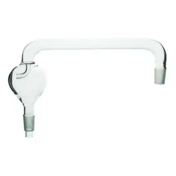 ABGIL B-40 Borosilicate 3.3 Glass Splash Head Vertical Pear Adapter, ABG572-3