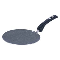 Vinod Zest Marbilo 24cm Induction Friendly Concave Tawa, ZMCT240 (Pack of 5)-image-3