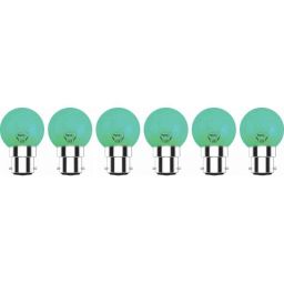 Pigeon Joy 0.5W B22 Green LED Bulb, 12732 (Pack of 6)-picture-41