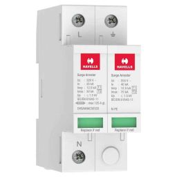 Havells 1 &a; 2 Type Single Pole &a; Neutral AC Surge Protection Devices, DHSAANAC50320-picture-44