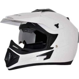 Vega Offroad DV White Motocross Helmet, Size (Medium, 580 mm)-picture-47