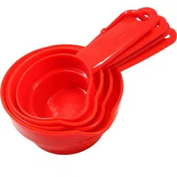 Stealodeal 4 Pieces Red Measuring Cup Set-picture-44