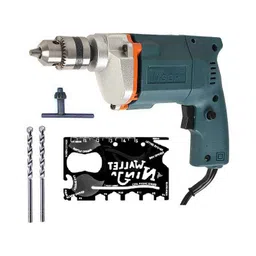 Tiger TGP10 10mm Electric Drill Machine with 2 Masonry Bits &a; 1 Ninja Wallet-picture-28