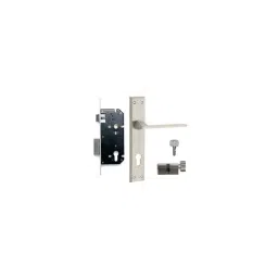 Godrej NEH 04 240mm 1CK Door Handle with Lock Set, 7559-image-86