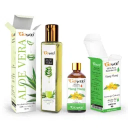GoWoo 2 Pcs 10ml Natural Ylang Ylang Aroma Oil &a; 100ml Aloe Vera Carrier Oil Set, GWOC1323-P49+P163-picture-36