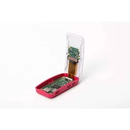 Raspberry Pi Plastic White &a; Red Case for Zero W, TECH7819 image 4