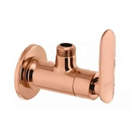 Cera Brooklyn Metal Rose Gold Single Lever Wall Mount Angle Cock with Wall Flange, F1018201RG-picture-47