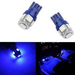 AOW 5 SMD (Blue) LED Parking Bulb Pilot Light/License Plate car Lights for Maruti Suzuki Esteem (PAIR/DC-12V)-10