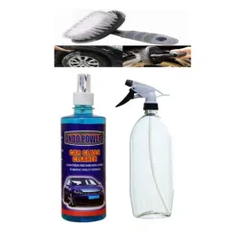 Indopower Ff1163 Car Glass Cleaner, Multipurpose Car Wash Bottle, All Tyre Cleaning Brush Kit, AHh1167-image-58