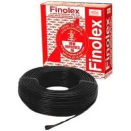 Finolex Gold 1.5 Sqmm 1 Core Black Copper FR PVC Insulated Unsheathed Industrial Cables, 10304, Length: 270 m-picture-8