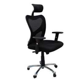 Arko Black Polypropylene High Back Adjustable Central Tilt Ergonomic Chair, CONZEPT-image-33