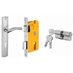 Dorset ML Series Onix 70mm Stainless Steel Door Handle Lock Set with Both Side Key Cylinder, ML ON-image-69
