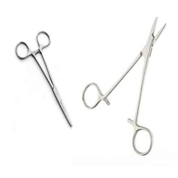 Forgesy 8 inch Artery Forceps &a; 8 inch Needle Holder Combo, GSSE010-image-65