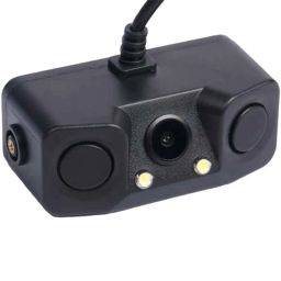 AllExtreme CW-07 0.3-2m 170 deg IP67 Black 2 LED Rear View Dual Parking Sensor Kit with Reverse Backup Radar System-13