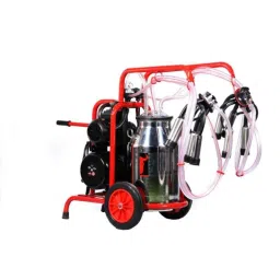 Swastik 40 Litre Trolley Type Single Bucket Portable Milking Machine, TK-2PK-image-4