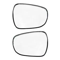 SureStrive 2 Pcs Left &a; Right Both Side Car Door Sub Mirror Glass Plate Set for Mahindra Logan Type-2 All Model-image-44