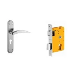 Dorset HL Series Hannah 8 inch Stainless Steel Door Handle Lock Set with Mortise Latch-picture-37