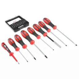 RS Pro 39 Pcs Standard Hexagon, Phillips, Pozidriv, Slotted, Torx Screwdriver Set, 1253059-picture-36