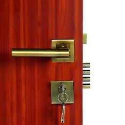 Saze ‎45x85mm Stainless Steel Matt Finish Mortise Door Lock Handle Set with 4 Latches &a; Pull Handles, MG301-image-94