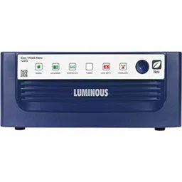 Luminous Eco Watt Neo 1250 1100VA/12V Square Single Battery Wave Inverter for Home, Office &a; Shops, F03112514851-64