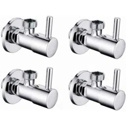 IRIS Project Brass Chrome Finish Angle Valve (Pack of 4) by Moglix-10