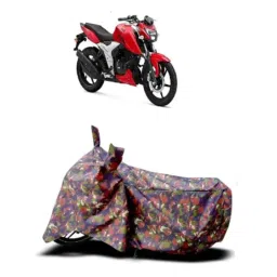 Winted Polyester UV &a; Water Resistant Bike Body Cover for TVS Apache RTR 160, WIN-P-004-picture-20
