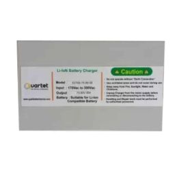 Quartet 73V 8A EV Charger with Latest Charging Technology for Li-Ion Battery, EV700-73.00-08-33