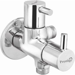 Prestige Dove Brass Chrome Finish 2 Way Angle Cock-image-56