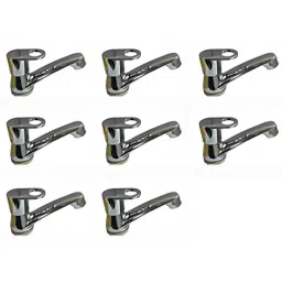 Spazio Prime Stainless Steel Chrome Finish Basin Tap (Pack of 8)-picture-1