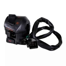 Uno Minda Sw-0659 Handle Bar Switch- Left Side With 8 Wire Black Coupler &a; Wire 2 Clip Terminal - Kick Start For-Hero-Cbz - Drum/ Disc, UNO-20J5RO-picture-13
