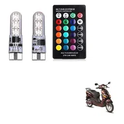 Kozdiko 2 Pcs 12V T10 Polycarbonate RGB LED Scotty Light Set with Remote Control for Hero Electric Optima Pluse-picture-29