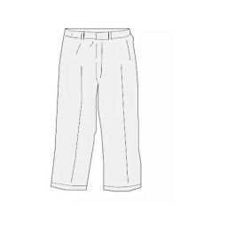 Lab Plus Thermal Waterproof White Lab Coat Pants for Women, LP-460-picture-17