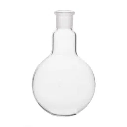 ABGIL 100ml Borosilicate Glass Round Bottom Boiling Flask with Rim &a; Interchangeable Joint, ABG1268-35
