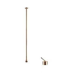Aquieen Brass Rose Gold Ceiling Mounted Single Lever Basin Mixer with Provision for Hot &a; Cold-image-20