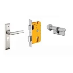 Dorset HL Series Cara 60mm Stainless Steel Door Handle Lock Set with Coin &a; Knob-picture-17