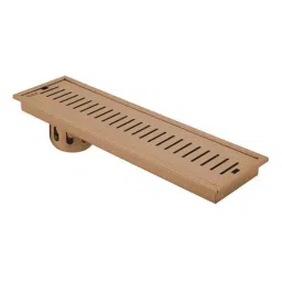 Ruhe 40x4 inch Stainless Steel 304 Rose Gold PVD Coated Vertical Shower Drain Channel, 16-0125-13-picture-20