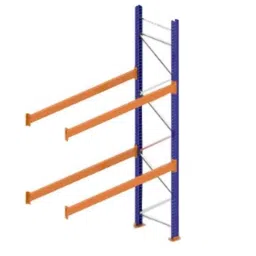 Godrej Ground Plus 2 Layers Steel Selective Pallet Racking, Max Load Capacity: 4000kg, Add on Unit: 3500x2300x800mm (HxWxD)-picture-18