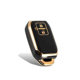 Flymaster Thermoplastic Polyurethane Black TPU Car Key Cover, BLACK-TPURKE-4-picture-34