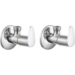IRIS Slite Brass Chrome Finish Angle Cock (Pack of 2)-image-77
