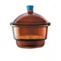 Rasayan 200mm Borosilicate Glass Vacuum Desiccator with Stopcock, 15402-14