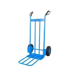 Proxa 200kg Alloy Steel Blue &a; Black Hand Truck with Steel Rim &a; Extended Foldable Plate, PXA-HT200-image-63