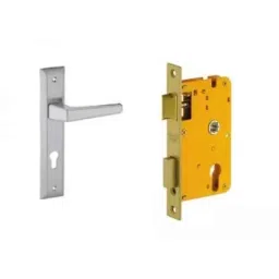 Dorset ML Series Atina 10 inch Stainless Steel Silver Chrome Finish Door Handle Lock Set with (Pack of 3)-image-85