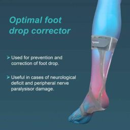 Tynor Polypropylene Right Foot Drop Splint, D17BHB, Size: Medium image 2