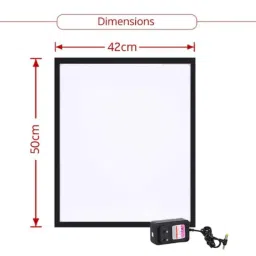 Paxmax 12V Single Film LED X Ray Illuminator View Box with Variable Brightness Control, EC-2 image 3