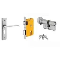 Dorset HL Series Ceto 60mm Stainless Steel Door Handle Lock Set with Knob &a; Key-picture-39