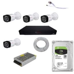 CP Plus Full Hd 5MP Cameras 4 Channel Hd Dvr Combo Kit-23