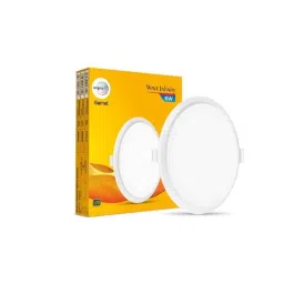 Wipro Garnet 6W 4000k Polycarbonate Neutral White Round LED Wave Infinity Panel Light, DG10640-picture-47