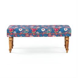 Chumbak Blue Printed Lounge Chair-image-71