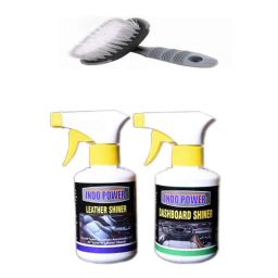 Indopower Ff1001 250ml Leather Shiner Gun, 250ml Dashboard Shiner Gun &a; All Tyre Cleaning Brush Kit, AHh1004-image-61