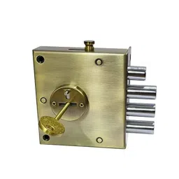 Bonus Hercules 30-50mm Mild Steel 10 Lever High Security Door Lock-image-74